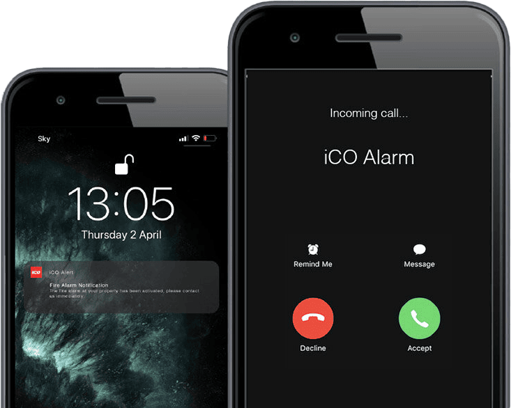 Sistem ICO alarm