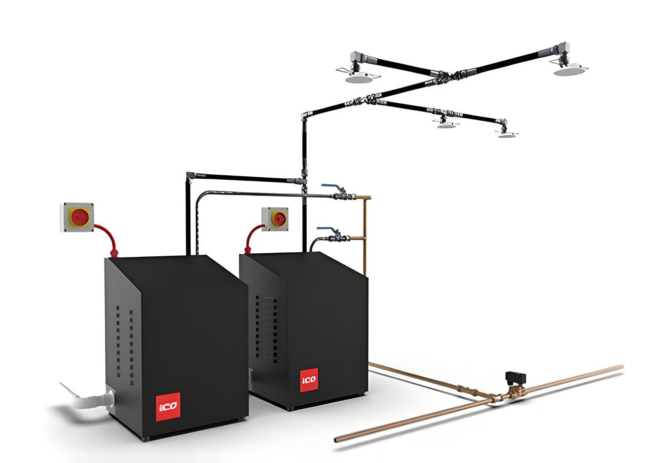 Sistem Ico »Water Mist Fire Suppression«